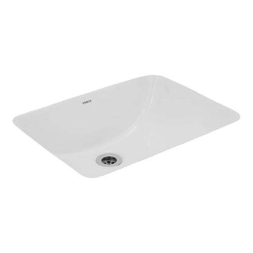 Essco Jaquar (AIS-WHT-101701) 490 x 380 x 170 mm Rectangular Under Counter Basin With Fixing Accessories - White