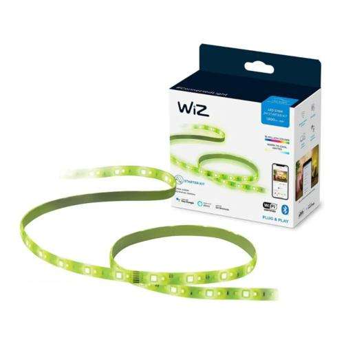 WiZ Smart Wi-Fi & BLE LED Strip Light 2M 1600lm Starter Kit – EU Plug