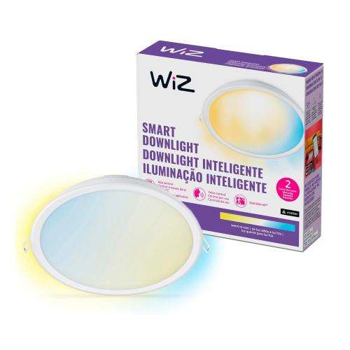 WiZ Smart Wi-Fi & BLE Round Downlight 8" 24W D200 827-6500K Tunable White – 1 Pack