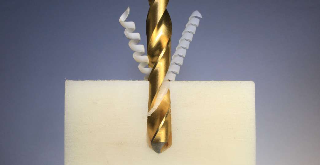 Drilling into Plastic