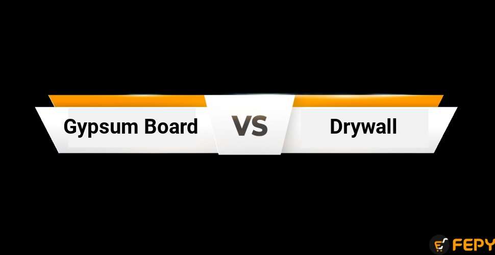 Gypsum Board vs Drywall comparision