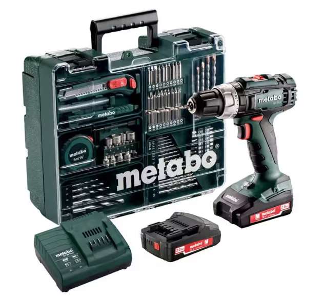 Metabo Y/602317870 Cordless Hammer Drill Mobile Werkstatt