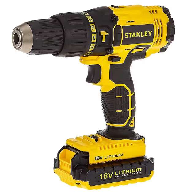 Stanley SCH20S2KMEA3-B5 18V Cordless Hammer Drill