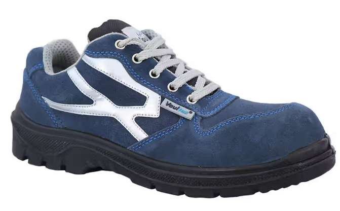 Vaultex IMK Low Ankle Suede Leather Steel Toe Safety Shoes