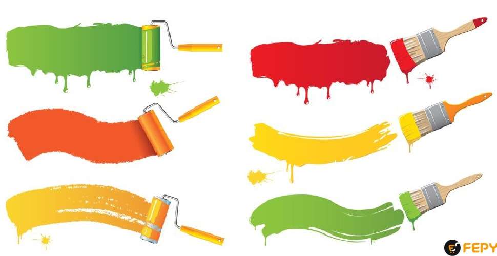 paint roller vs. paint brush