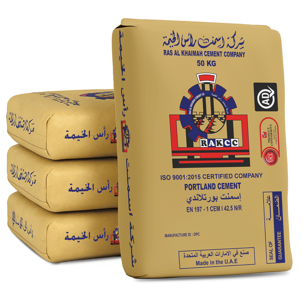 RAK Ordinary Portland Cement 50kg Stack