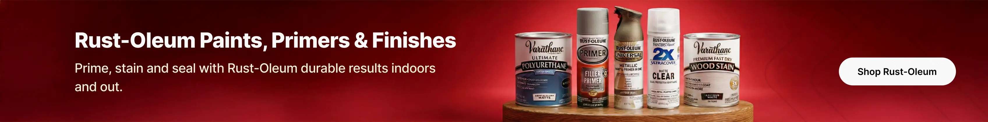Rust-Oleum Paint Banner