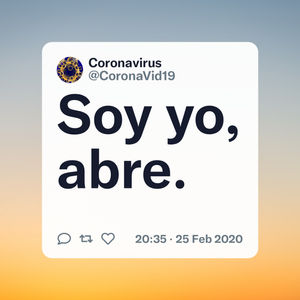 Tweet de Coronavirus