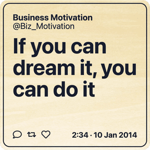 Tweet de Business Motivation