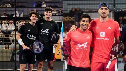 Arturo Coello y Agustín Tapia enfrentarán a Ale Galán y Fede Chingotto en la final del Major de pádel