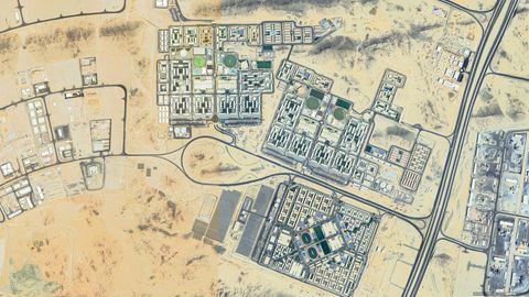Satellite Images Show Advances on World's Biggest Construction Site