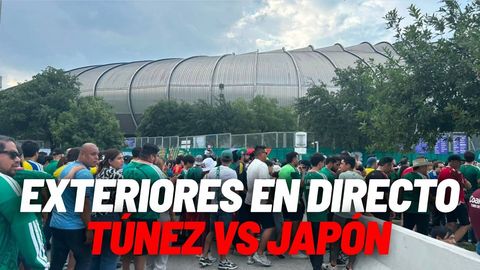 México, Monterrey: Copa del Mundo de Fútbol: Túnez vs Japón, exteriores | EN DIRECTO