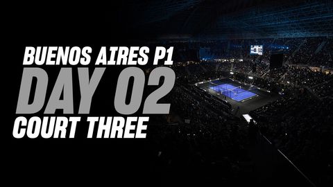 Buenos Aires Premier Padel P1 🇦🇷🎾: Court 3