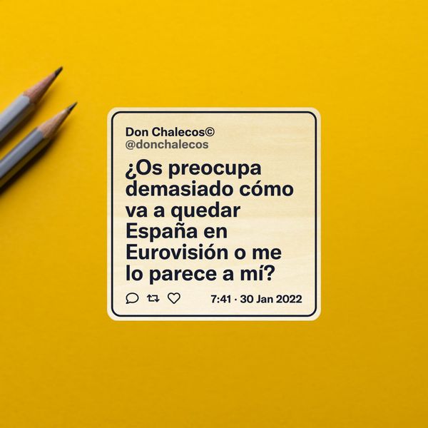 Tweet de Don Chalecos© | PSTL MNKYS