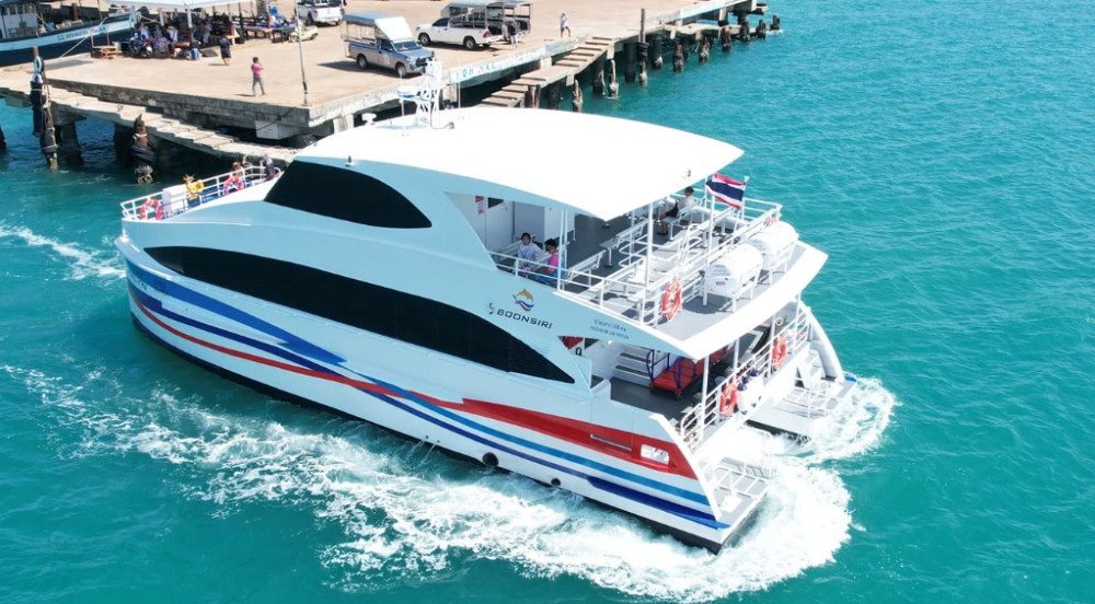 ตั๋วรถบัส VIP ไปเกาะต่าด้วยเรือบุญศิริ