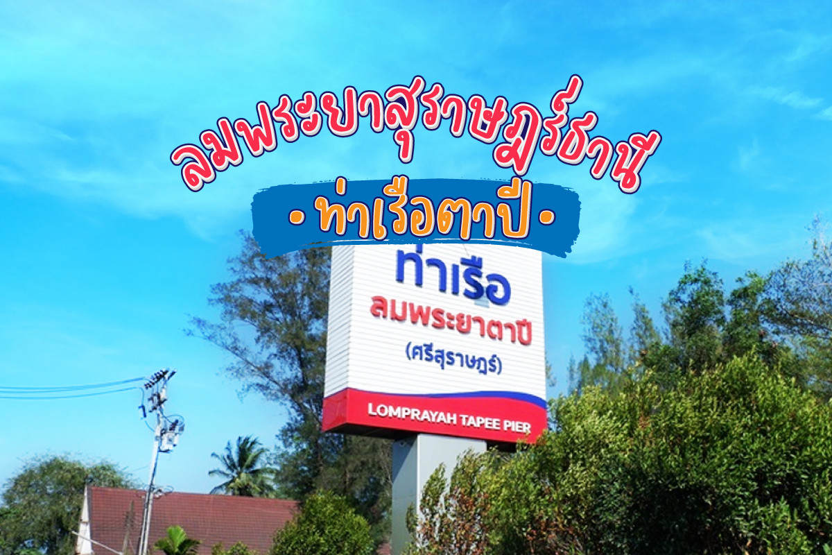 ลมพระยาสุราษฎร์ธานี  ( ท่าเรือตาปี )สอบถามโทร0924198500