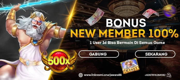 Promo Bonus New Member 100% Tanpa TO