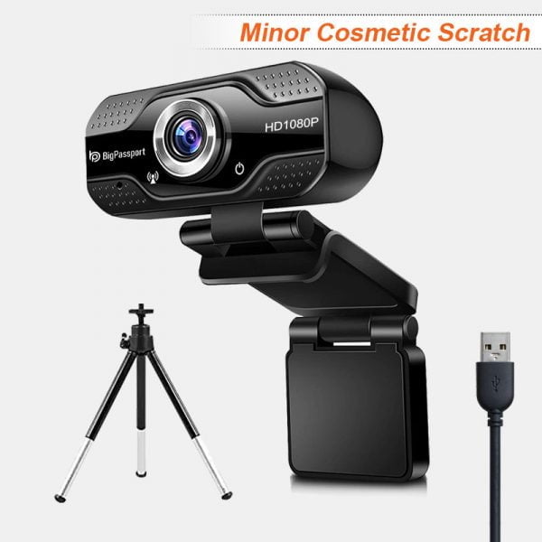 1080P Full HD USB Webcam pour PC Desktop & Laptop Web Camera avec  Microphone/FHD - KreziCart