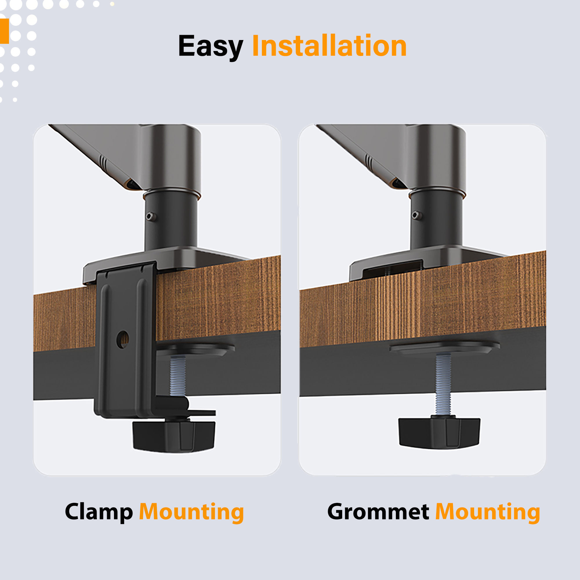 BigPassport Monitor Arm Installation