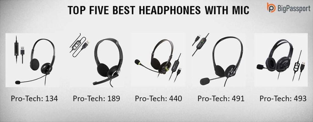Headphones with Mic