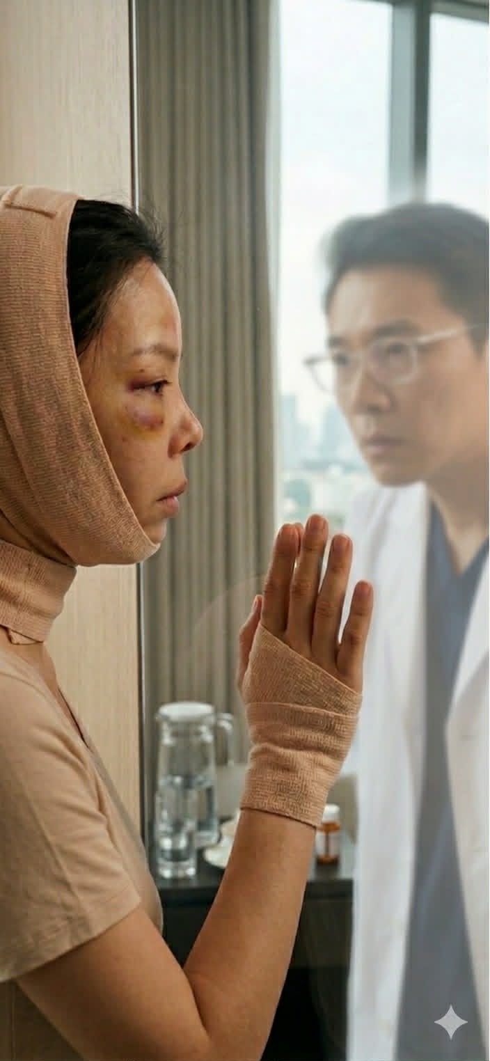 赴台醫美客面臨語言隔閡，雙語溝通協助的情境示意