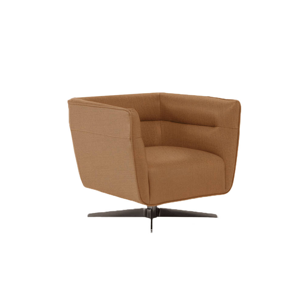 Image sur SPIRITOSA Swivel Chair - Yellow