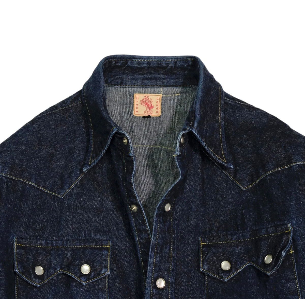 Vangelis | Bryceland's - Denim Sawtooth Westerner Shirt 40 Vangelis | Bryceland's - Denim Sawtooth Westerner Shirt 40