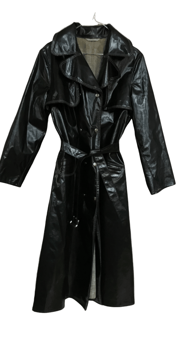 ReRobe | Old School Vintage Rain Coat in Black