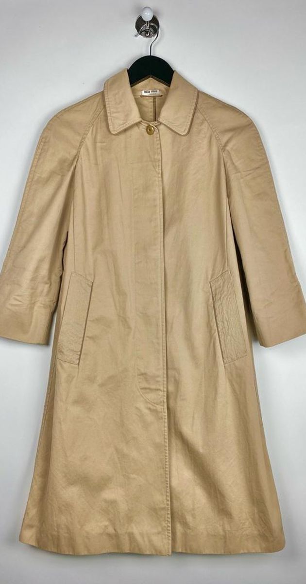 ReRobe | Beige Trench Coat by Miu Miu