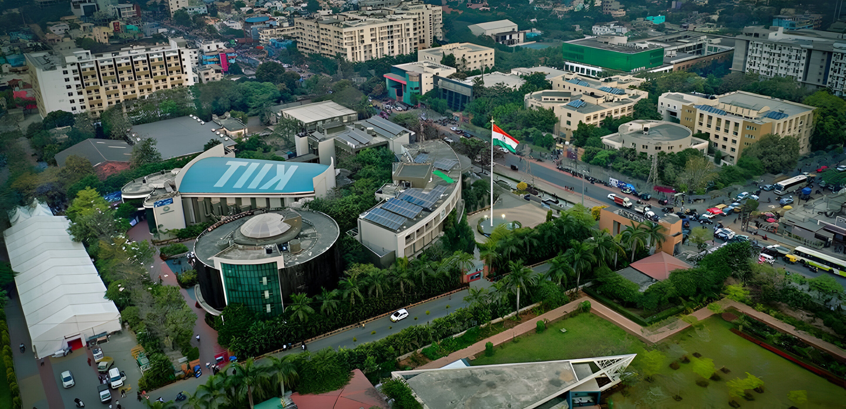 KIIT University Aerial Shot