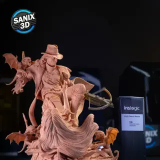 Van Helsing Monster Hunter Gabriel Filme Figura Resina 28cm - galeria 2