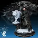 jon snow of thrones serie tv lobo - foto 5