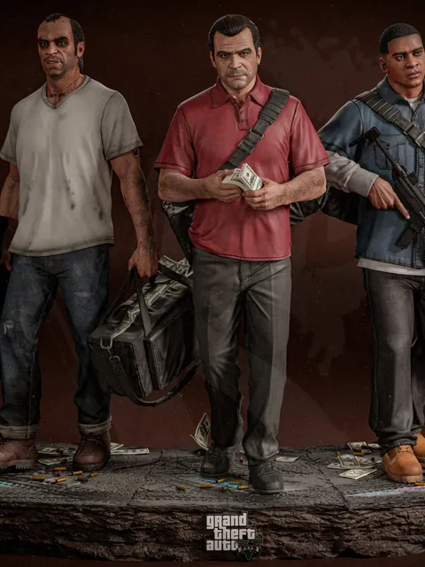 franklin michael trevor gta v