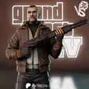 niko bellic grand theft auto iv - foto 1