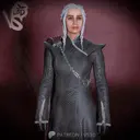 daenerys targaryen of thrones serie tv - foto 1