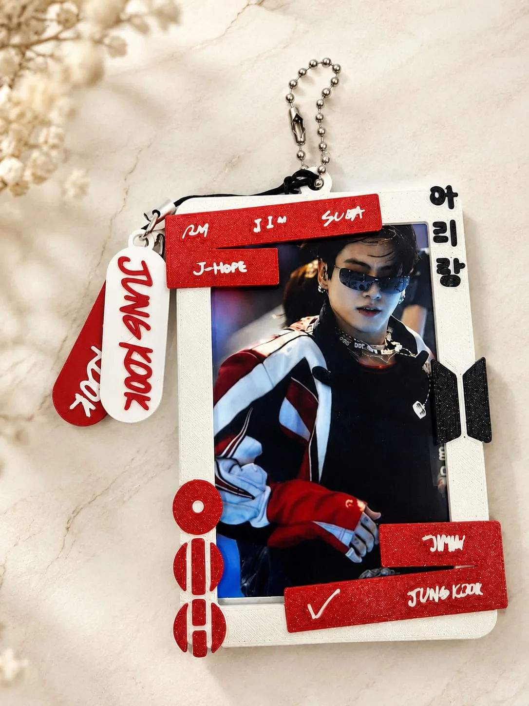 Case com photocards BTS
