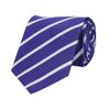 Tiekart men blue striped woven silk tie Tiekart men blue striped woven silk tie