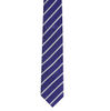 Tiekart men blue striped woven silk tie Tiekart men blue striped woven silk tie