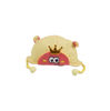Cute Cream Flannel Winter Warm Woolen Cap With Side Ear Covering for Kids