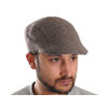 Brown Patterned Golf Cap With Ear Flaps for Wind & Cold Protection for Men Brown Patterned Golf Cap With Ear Flaps for Wind & Cold Protection for Men