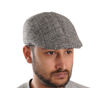 Grey Patterned Golf Cap With Ear Flaps for Wind & Cold Protection for Men Grey Patterned Golf Cap With Ear Flaps for Wind & Cold Protection for Men