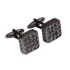 Grey Chrome Plated Cufflinks for Men