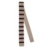 Tiekart men multi striped knitted skinny slim tie Tiekart men multi striped knitted skinny slim tie