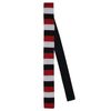 Tiekart men multi striped knitted skinny slim tie Tiekart men multi striped knitted skinny slim tie