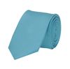 Tiekart men blue plain solids skinny slim tie Tiekart men blue plain solids skinny slim tie