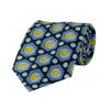 Tiekart men blue ethnic silk tie Tiekart men blue ethnic silk tie