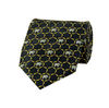 Tiekart men black ethnic silk tie Tiekart men black ethnic silk tie