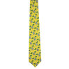Tiekart men yellow ethnic silk tie Tiekart men yellow ethnic silk tie