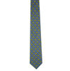 Tiekart men blue ethnic silk tie Tiekart men blue ethnic silk tie