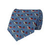 Tiekart men blue ethnic silk tie Tiekart men blue ethnic silk tie